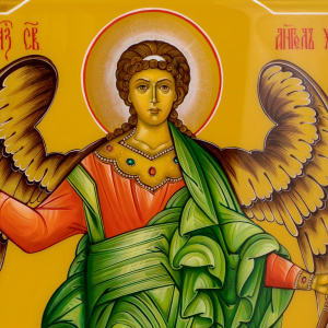 The icon of the "Guardian Angel" of Khokhloma