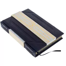 Книга в кожаном переплете "Бизнесмены, изменившие мир" Smeraldo scuro