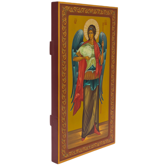 The icon of "St. Archangel Michael" Khokhloma
