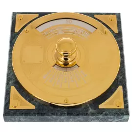 Бизнес-сувенир "Вечный календарь" на змеевике, Златоуст