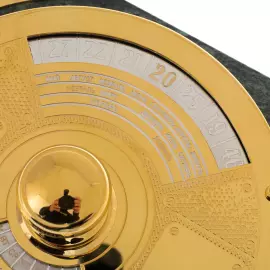 Бизнес-сувенир "Вечный календарь" на змеевике, Златоуст