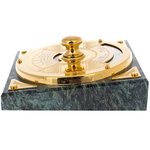 Бизнес-сувенир "Вечный календарь" на змеевике, Златоуст