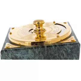 Бизнес-сувенир "Вечный календарь" на змеевике, Златоуст