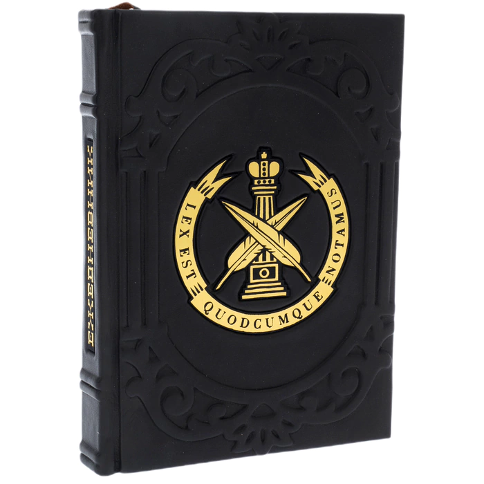 Leather-bound diary "Notary"