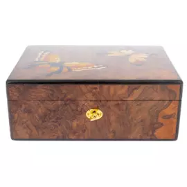 Шкатулка из корня ореха "Лето"