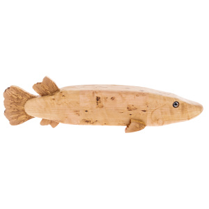 Dominoes made of Karelian birch "Pike"