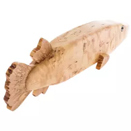 Домино из карельской березы "Щука"