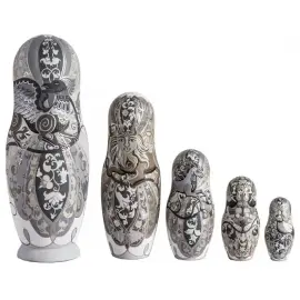 Matryoshka doll for 5 places "Byzantine" (30 cm)
