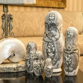 Matryoshka doll for 5 places "Byzantine" (30 cm)