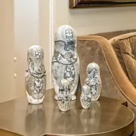 Matryoshka doll for 5 places "Byzantine" (30 cm)