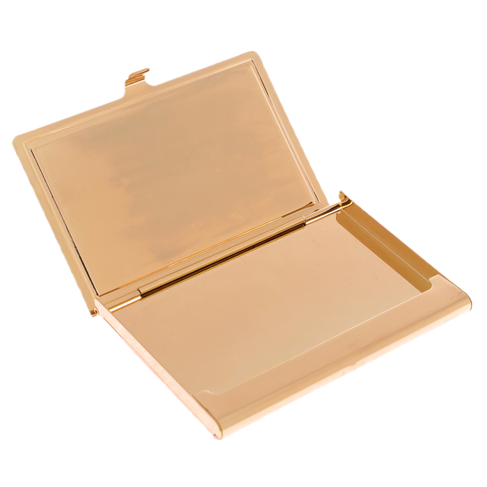 Business set: business card holder, pen, bullet flash drive