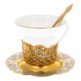 Чайная пара  "Казахстан" на 1 персону, Златоуст