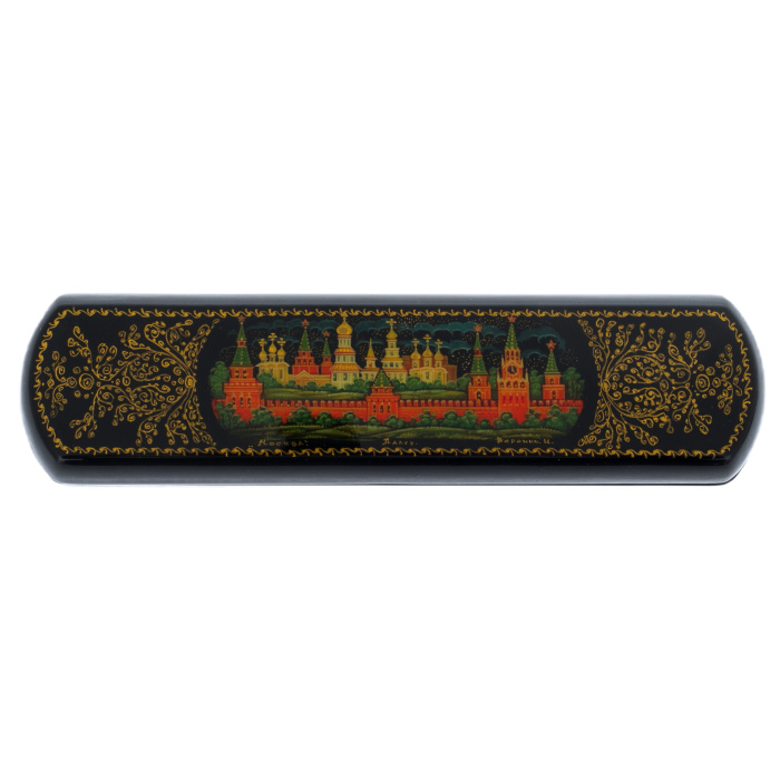 Шкатулка "Москва" Воронин, Палех
