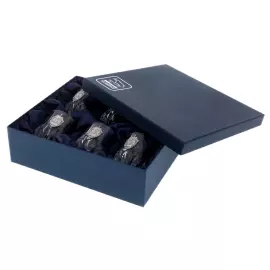 A set of whiskey glasses for 6 people