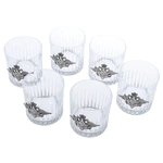 A set of whiskey glasses for 6 people