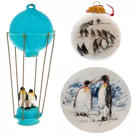 A set of gift porcelain "Polar Region. Penguins"