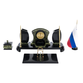 Настольный набор из серпента с долеритом