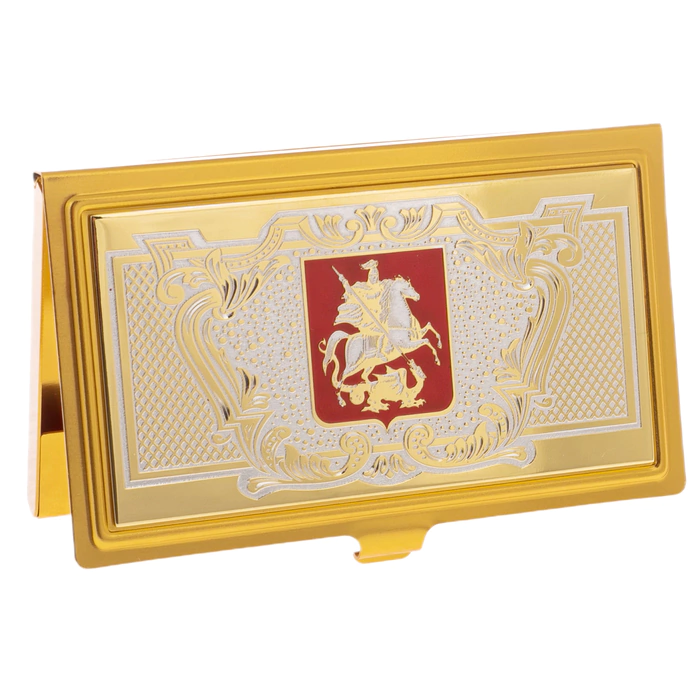 Business card holder "George the Victorious"
