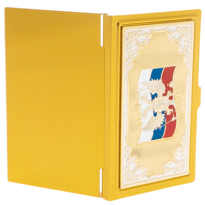 Business card holder "Coat of Arms of the Russian Federation"