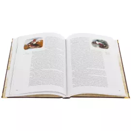 Книга в кожаном переплете "Охота по перу" в коробе