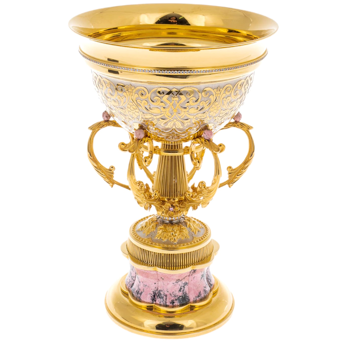 Cup with rhodonite, Zlatoust