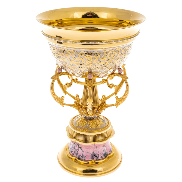 Cup with rhodonite, Zlatoust