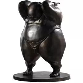 Авторская скульптура из бронзы "Атлант"