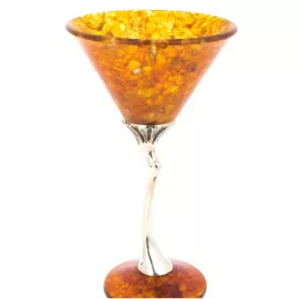 Набор для напитков из янтаря "Изобилие" на 4 персоны