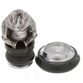 Rhinoceros seal on jade