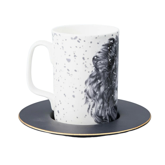 A gift set made of porcelain "Totem. The Lion"