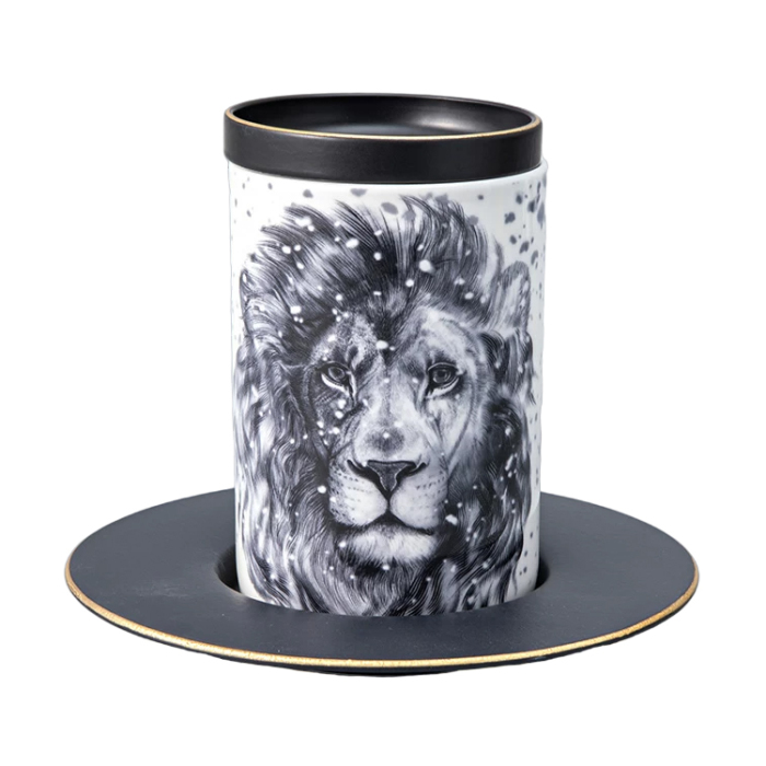 A gift set made of porcelain "Totem. The Lion"