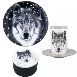 Набор подарочный из фарфора "Тотем. Волк"