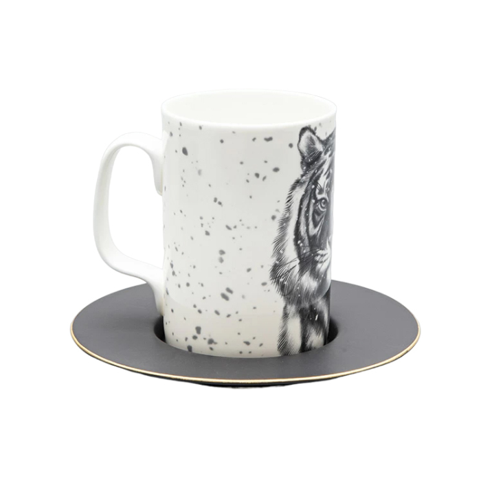 A gift set made of porcelain "Totem. The Tiger"