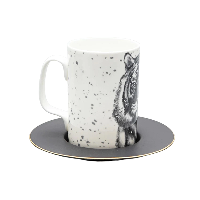 A gift set made of porcelain "Totem. The Tiger"