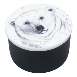 A gift set made of porcelain "Totem. The Bear"