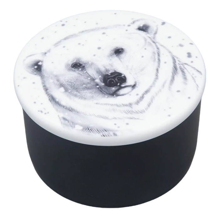 A gift set made of porcelain "Totem. The Bear"