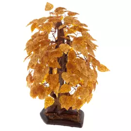 Сувенир из янтаря "Денежное дерево" 28 веток