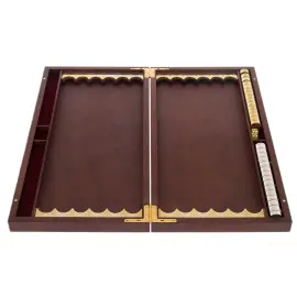 Сувенирные нарды из ценных пород дерева "Старец", Златоуст Сувенирные нарды из ценных пород дерева "Старец", Златоуст