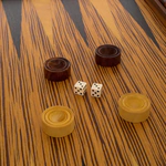 Эксклюзивные нарды "Волк" с шахматной доской