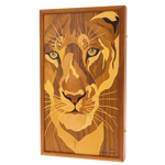 Exclusive backgammon "Lioness"