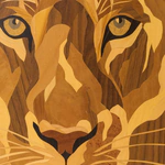 Exclusive backgammon "Lioness"