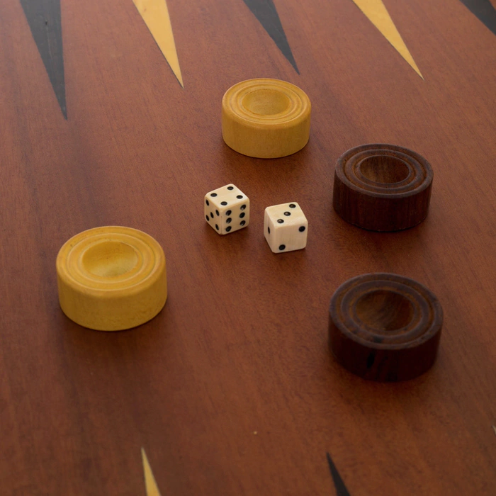 Exclusive backgammon "Owl"