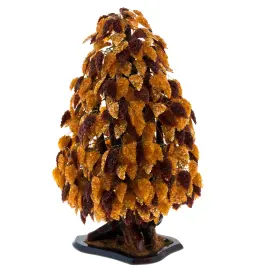 Сувенир из янтаря "Денежное дерево" 65 веток Сувенир из янтаря "Денежное дерево" 65 веток