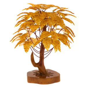 Amber souvenir "Tree" (medium)