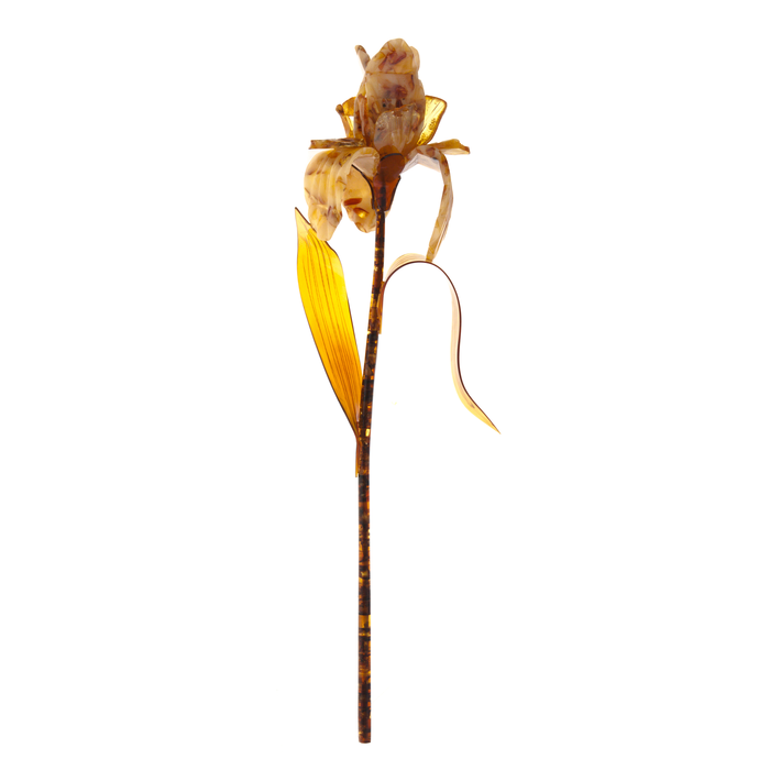 Flower of amber "Iris"