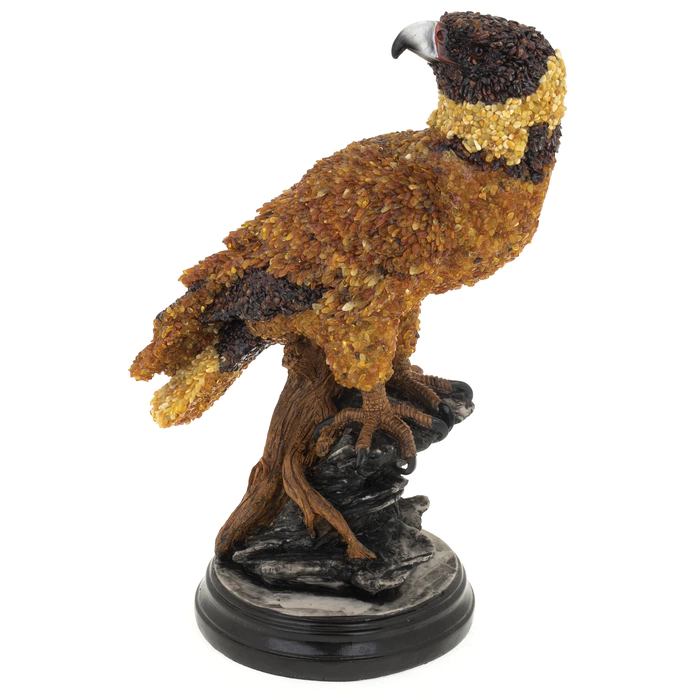 Amber sculpture "Eagle"