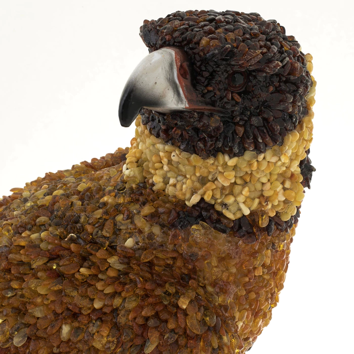 Amber sculpture "Eagle"