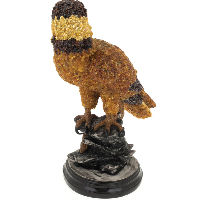 Amber sculpture "Eagle"