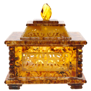 Amber casket "Amber Flame"