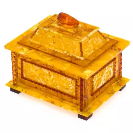 Шкатулка из янтаря "Княжеская"